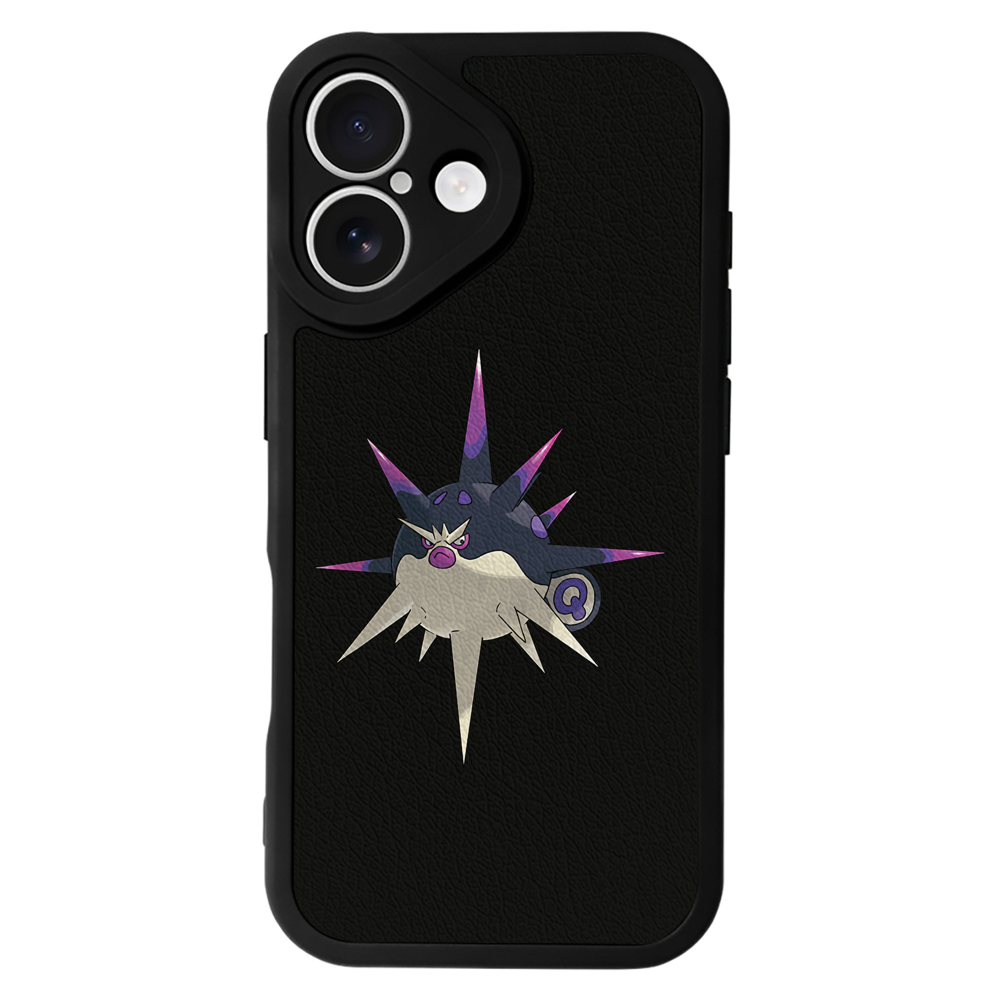 （画像用） ポケットモンスター Pokémon 【iPhone 16シリーズ対応】シリコンスマホケース（レザー調） 材質：シリコン
